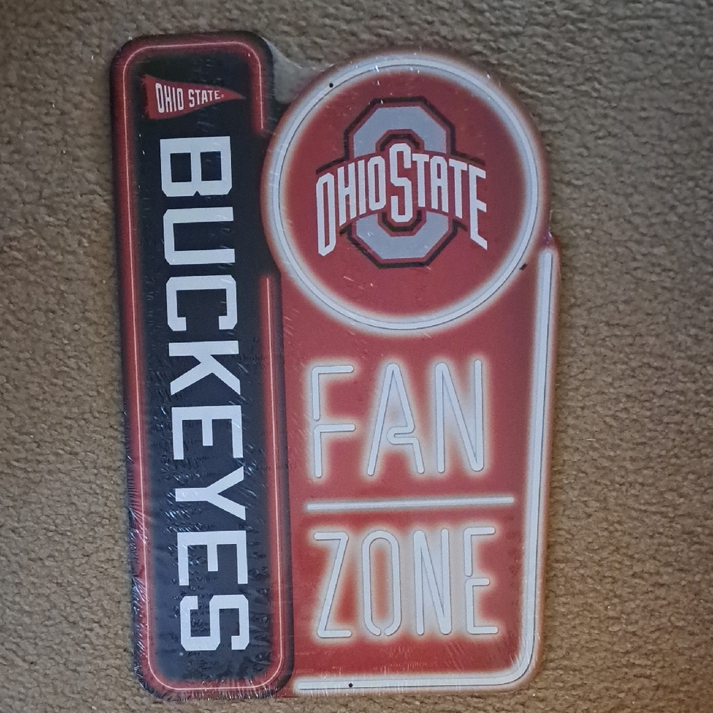 OPEN ROAD BRANDS 2024 The Ohio State University Metal Sign